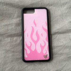 Pink Flames iPhone Wildflower Case